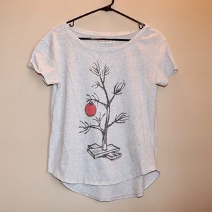 Charlie Brown Tree Graphic Shirt